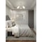 Z-Lite Shannon Chandelier, 5-Light, 32 In.W x 16.5 In.H, Brushed Nickel/white 3040-32BN - alternate 5